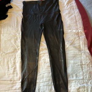 Spanx Faux Leather Leggings